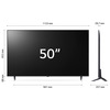 Miniatura prodotto QNED AI 50'' Serie QNED80 50QNED80T6A, TV 4K, 3 HDMI, SMART TV 2024