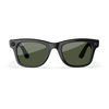 Miniatura prodotto Wayfarer, Nero lucido, Verde G15
