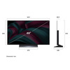 Miniatura prodotto OLED42C55LA TV OLED evo AI Serie C5 42'' 4K, α9 Gen8, Dolby Vision, 20W, 4 HDMI, VRR 144Hz, Smart TV WebOS 25