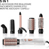 Miniatura prodotto Imetec GH18 1100 Modellatore Ad Aria, Rivestimento Spazzole In Ceramica, 5 Accessori Per Realizzare Capelli Lisci E Luminosi, A Onde Morbide O Ricci Stretti, 1000 W