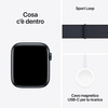 Miniatura prodotto Watch SE GPS 44mm Cassa Alluminio Mezzanotte con Inchiostro Sport Loop