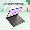 Miniatura prodotto Chromebook Plus 515 CB515-2H-34ZU Laptop con IA Google, 15.6" Full HD, Intel Core i3-1215U, 8GB DDR5-SDRAM, 256GB SSD, Wi-Fi 6E (802.11ax), ChromeOS, Grigio, con funzioni di intelligenza artificiale