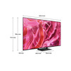 Miniatura prodotto Samsung TV QE55S90CATXZT OLED 4K, Smart TV 55" Processore Neural Quantum 4K, Dolby Atmos e OTS Lite, Titan Black 2023