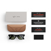 Miniatura prodotto Wayfarer, Nero lucido, Verde G15
