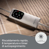 Miniatura prodotto CaldoPlaid Elegance, Plaid Riscaldabile, Morbida Coperta Elettrica, 180x140 cm, Tessuto Double Face, Risparmio Energetico, Tecnologia Adapto, Rapido Riscaldamento, 6 Temperature, Lavabile