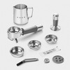 Miniatura prodotto Smeg Macchina da Caffè Espresso Manuale con macinacaffè integrato 50's Style – Rosso LUCIDO – EGF03RDEU