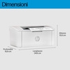 Miniatura prodotto Stampante HP LaserJet M110w
