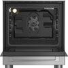 Miniatura prodotto Cucina a libera installazione inox, forno elettrico 6 funzioni, piano cottura induzione 4 zone, 60x60, Classe A