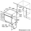 Miniatura prodotto SMI6ECS12E Serie 6 Lavastoviglie da incasso con frontalino 60 cm Acciaio spazzolato Classe A