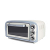 Miniatura prodotto 979 Forno Elettrico di Design 18 Litri - Ideale per pizza da 30 cm - Doppio vetro - 1380 Watt - Acciaio Inox - Linea Vintage - Celeste