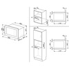 Miniatura prodotto Universale Microonde FMI020X Acciaio Inox