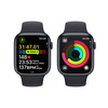 Miniatura prodotto Watch Series 9 GPS Cassa 45mm in Alluminio Mezzanotte con Cinturino Sport Mezzanotte - M/L