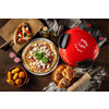 Miniatura prodotto 909 Forno Pizza - Pizza in 4 minuti - Piastra in pietra refrattaria con trattamento antiaderente - Temperatura max 400° - 1200 Watt - Timer 30’