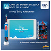 Miniatura prodotto Spazzolino Elettrico Ricaricabile Pro Kids con personaggi Marvel Spider-Man, 2 Testine, da 3 Anni In Su. 1 Spazzolino