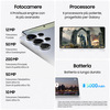 Miniatura prodotto Samsung Galaxy S25 Ultra Smartphone AI, Display 6.9'' QHD+ Dynamic AMOLED 2X, Fotocamera 200MP, RAM 12GB, 512GB, 5.000 mAh, Titanium Black