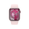 Miniatura prodotto Watch Series 9 GPS Cassa 41mm in Alluminio Rosa con Cinturino Sport Rosa Confetto - S/M