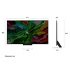 Miniatura prodotto QNED evo AI 75'' Serie QNED87 75QNED87A6B, MiniLED 4K, Dimming Pro, Dolby Vision, SMART TV 2025
