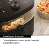 Miniatura prodotto HAF5TWA 011 6,5 L Indipendente 2000 W Friggitrice ad aria calda Nero