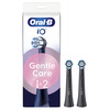Miniatura prodotto Testine di Ricambio iO Series Gentle Care Nere, Testine Rotonde Originali, per Gengive Sensibili, 2 Testine