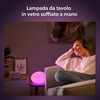 Miniatura prodotto Philips Hue White and Color Ambiance Flourish Lampada Smart da Tavolo Bianco in Vetro