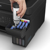Miniatura prodotto Epson EcoTank ET-4800 stampante multifunzione inkjet 4-in-1 A4, serbatoi ricaricabili alta capacità, 4 flaconi inclusi pari a 7500pag B/N 4500pag colore, Wi-FI Direct, USB