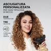Miniatura prodotto Imetec Diffon Supreme, Diffusore ad Aria Calda per Capelli Ricci, Diffusore XL con 12 Dita, Tecnologia Ceramica&Argan Oil, 2 Velocità, 3 Temperature, Asciugatura Delicata