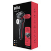 Miniatura prodotto Braun Series 5 51-R1000s Rasoio Elettrico Uomo, EasyClean, Wet&Dry, Ricaricabile, Rasoio A Lamina Senza Fili, Rosso