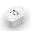 Miniatura prodotto Compact Air, Termoventilatore piccolo e potente, Stufetta Elettrica, 2000 W, maniglia integrata, temperatura regolabile, funzione antigelo, dispositivo di protezione dai surriscaldamenti