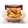 Miniatura prodotto 909 Forno Pizza - Pizza in 4 minuti - Piastra in pietra refrattaria con trattamento antiaderente - Temperatura max 400° - 1200 Watt - Timer 30’