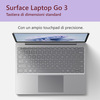 Miniatura prodotto Surface Laptop Go 3 (12,45" Intel Core i5, 8 GB RAM, 256 GB SSD - Platino, Windows 11)
