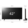Miniatura prodotto OLED evo AI 42'' Serie C4 OLED42C44LA, 4K, 4 HDMI, Dolby Vision, SMART TV 2024