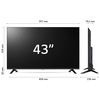 Miniatura prodotto UHD AI 43'' Serie UT73 43UT73006LA, TV 4K, 3 HDMI, SMART TV 2024