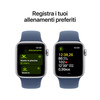 Miniatura prodotto Watch SE GPS 40mm Cassa in Alluminio Color Argento con Denim Sport Band - S/M