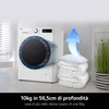 Miniatura prodotto F4WR6010AGW Lavatrice 10kg AI DD, Serie R5, Classe A-10%, 1400 giri, TurboWash 360, Lavaggio a vapore, White