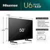 Miniatura prodotto Smart TV Mini-LED 50" 4K 50U6NQ