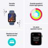 Miniatura prodotto Watch SE GPS 44mm Cassa Alluminio Mezzanotte con Inchiostro Sport Loop