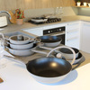 Miniatura prodotto Pedrini padella pressofusa Unique gray, 30 cm