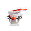 Miniatura prodotto 261 Passì - Passaverdure Elettrico - 3 dischi Acciaio Inox - adattabile a qualsiasi recipiente - 25 Watt - Bianco e arancio