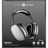 Miniatura prodotto Maxi2 Cuffie around-ear Maxi2 Bluetooth 5.0 Music Sound: cuffie around-the-ear dal design moderno e colorato, che garantiscono un suono potente e bilanciato e un alto comfort d'utilizzo