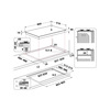 Miniatura prodotto Piano cottura a gas Whirlpool - GOA 9523/NB1