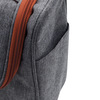 Miniatura prodotto Beauty case grigio rifinitura rosso