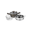 Miniatura prodotto set friggivapore multifunzione da 22 cm Diamantea