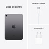Miniatura prodotto iPad mini, 8.3" LED, 2266 x 1488, A15 Bionic, 256GB, 802.11ax Wi‑Fi 6, Bluetooth 5.0, Touch ID, 12MP + 12MP, iPadOS