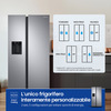 Miniatura prodotto RS68A854CSL frigorifero Side by Side Serie 8000 Libera installazione con congelatore 635 L con dispenser acqua e ghiaccio senza allaccio idrico Classe C, Inox