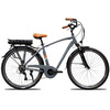 Miniatura prodotto Bici elettrica Vintage EMG Marlon, con telaio 19", ruota 28", motore Ananda centrale 250W, Batteria 13Ah, Cambio Shimano