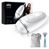 Miniatura prodotto Braun Silk-Expert Mini PL1124 Epilatore A Luce Pulsata Di Ultima Generazione Per Donna, Epilazione Permanente Dei Peli Visibili, Bianco, Con Custodia Da Viaggio, Dimensioni Compatte Da Viaggio, Facile, Sicuro Ed Efficiente