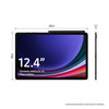 Miniatura prodotto Samsung Galaxy Tab S9+ Tablet AI Android 12.4 Pollici Dynamic AMOLED 2X Wi-Fi RAM 12 GB 256 GB Tablet Android 13 Graphite