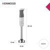 Miniatura prodotto Kenwood Triblade XL HBM40306WH Mixer a immersione 850W