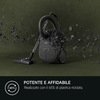 Miniatura prodotto Aspirapolvere con sacco serie 6000 AB61C1OKO, Elevata Filtrazione, Potente 850W, 3.5L Capacità Sacchetto, Aspirapolvere a traino, Nero