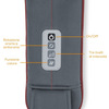 Miniatura prodotto MG 151 Massaggiatore Shiatsu 3D per Cervicale, Schiena, Spalle e Gambe